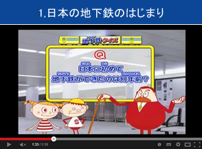 1,日本の地下鉄のはじまり